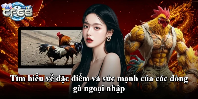 Tìm hiểu về đặc điểm và sức mạnh của các dòng gà ngoại nhập